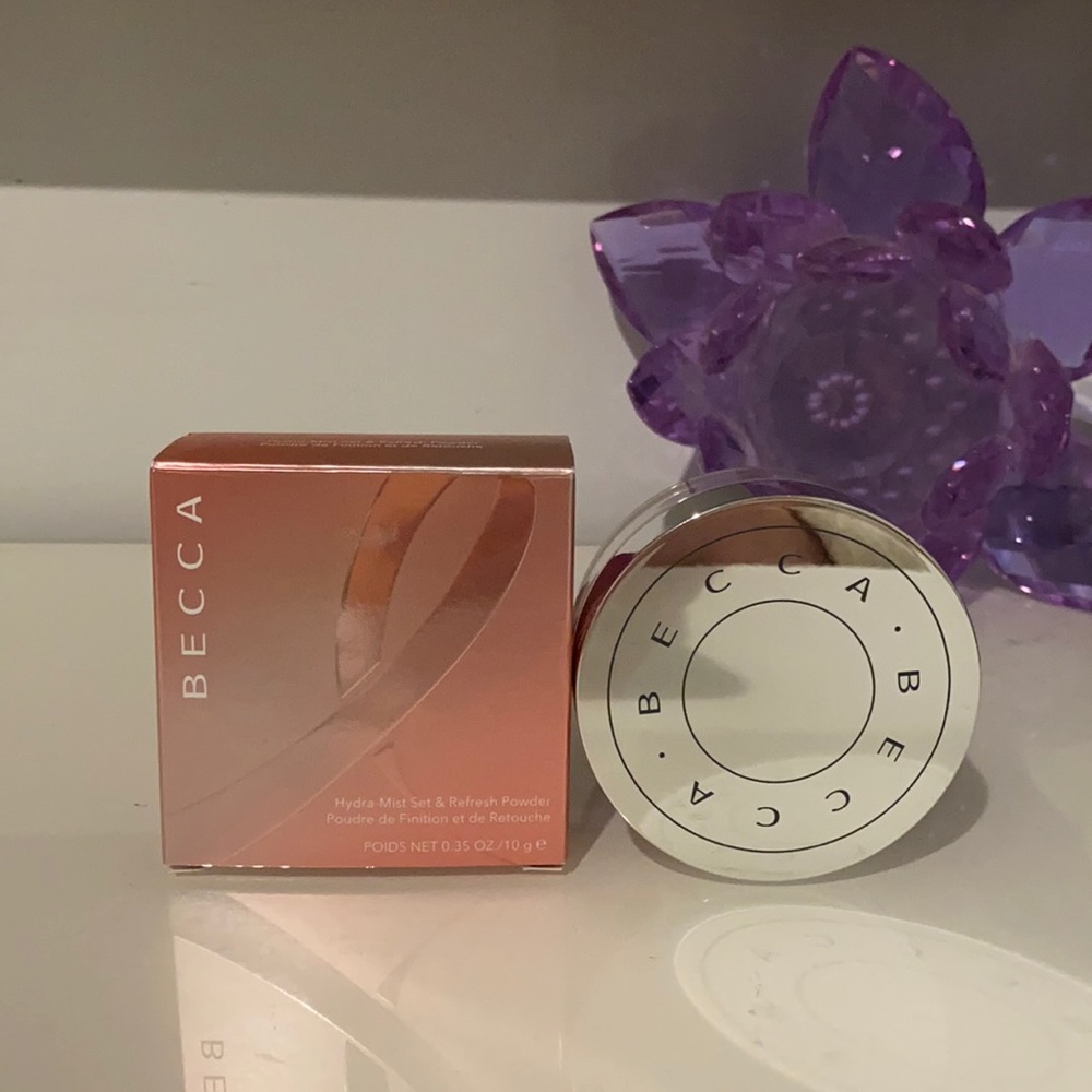 Becca hydra mist and set powder